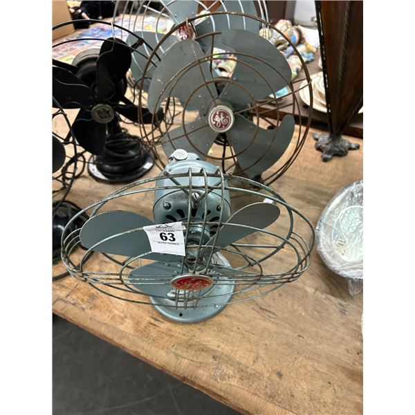 GE Gray Vintage Medium Fans - 2