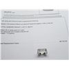 Image 1 : 18K WG Diamond Band w/16 Square Cut Diamonds Invisible Channel Set 11.9g - Replacement