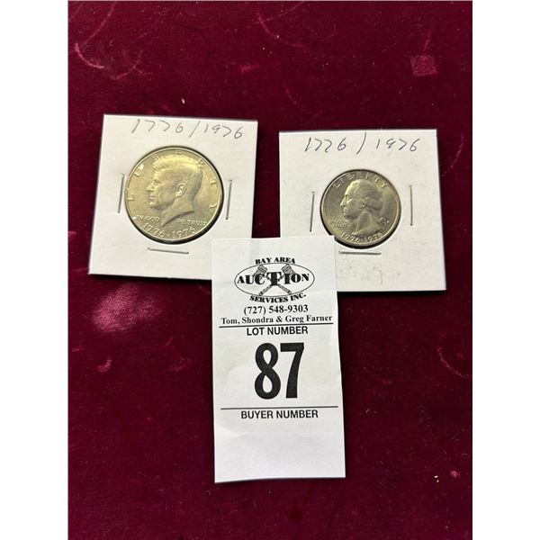 Bicentennial Half Dollar, Quarter