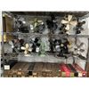 Image 1 : 9-Small Vintage Fans - 9 X $