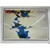 Image 1 : Framed Abstract Poster Signed Francis Kunstmuseum Basel