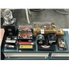 Image 1 : Harley Davidson Collection w/Ornaments, Knives, Snowglobe, Zippo Lighters