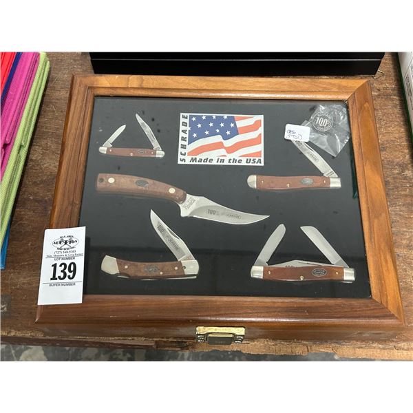 Shadow Box Knife Set