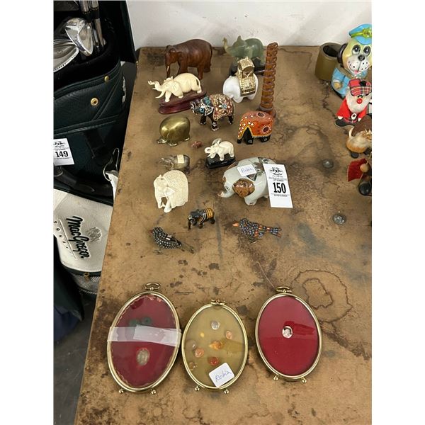 Elephant Miniatures Small Shadow Box Frames