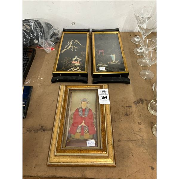 Oriental Shadow Box Wall Art - 3