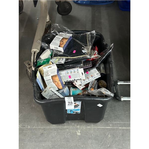 Tote w/Asst. Personal Care Items