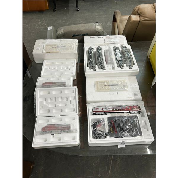 Bucs Superbowl Memorabilia Train Set w/COA's - 5