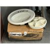 Image 1 : Standard Lavatory Basin, Divided Bowl