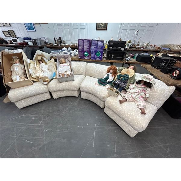 Bone Cloth Decorator 4 Pc. Sofa