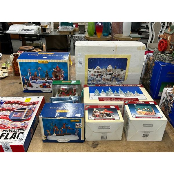 Village Collection Christmas Décor - 8 Boxes