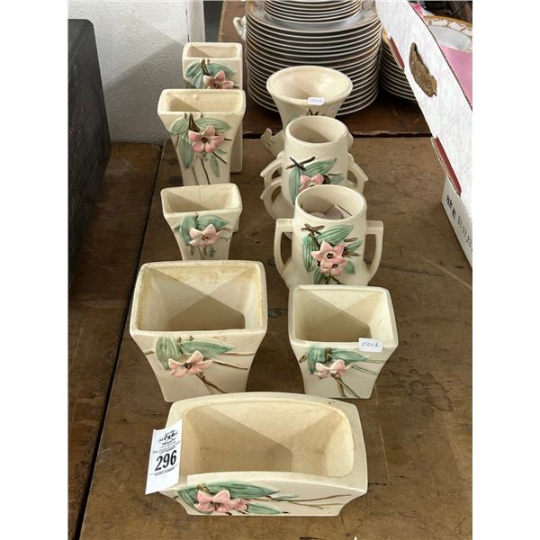 McCoy Floral Vase - Set of 9