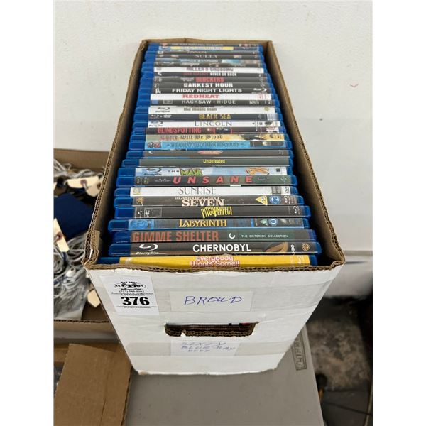 60 Blue Ray DVD Movies