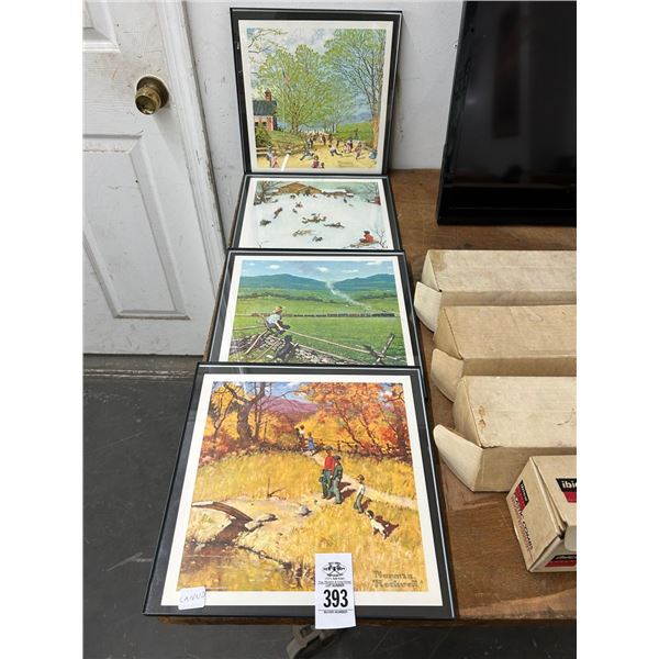 Framed Norman Rockwell Print - 4
