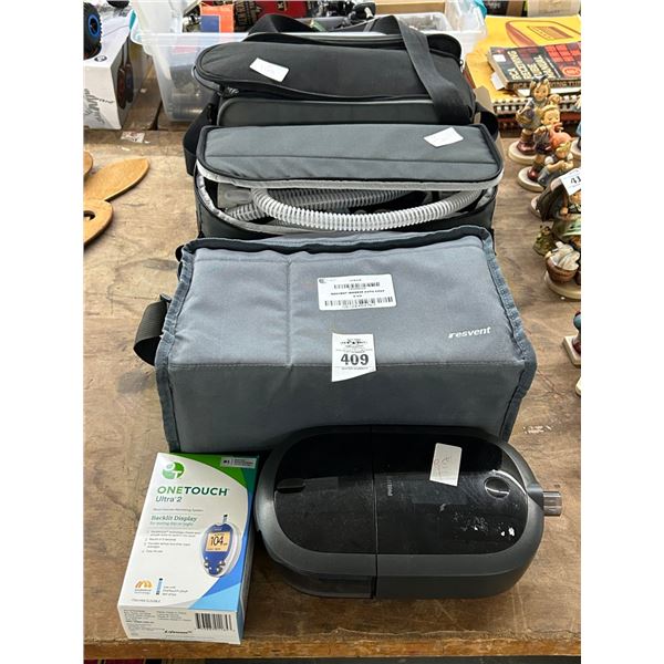 4-Phillips/Resmed CPAP Unit - 4 X $