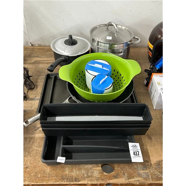 Asst. Cookware, Desk Organizer