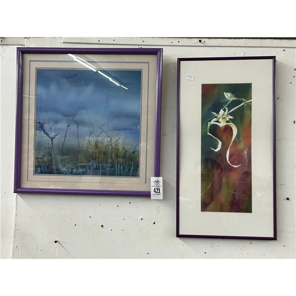 Framed Floral Wall Art - 2