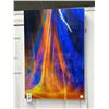 Image 1 : Abstract Resin Wall Art - 18  X  30