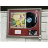 Image 1 : Framed Elton John "Goodbye Yellow Brick Road" Album Picture w/Autograph