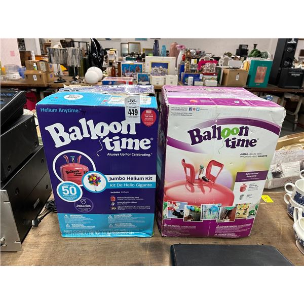 Balloon Time Helium Kits - 2