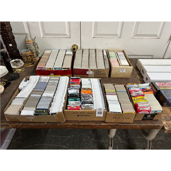 Boxes 7 w/Asst. Sports Trading Cards
