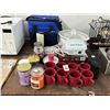 Image 1 : Candles, Mugs, Crockpot, Cooler, Sprinkler