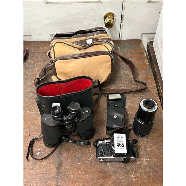 Pentax Vintage Camera and Accessories, Bushnell Binoculars