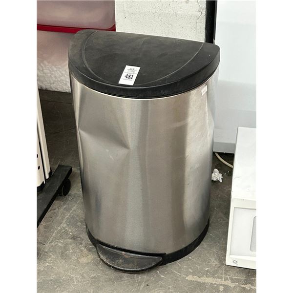 SS Foot Op Waste Can