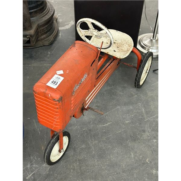 Castelli Vintage Metal Toy Tractor