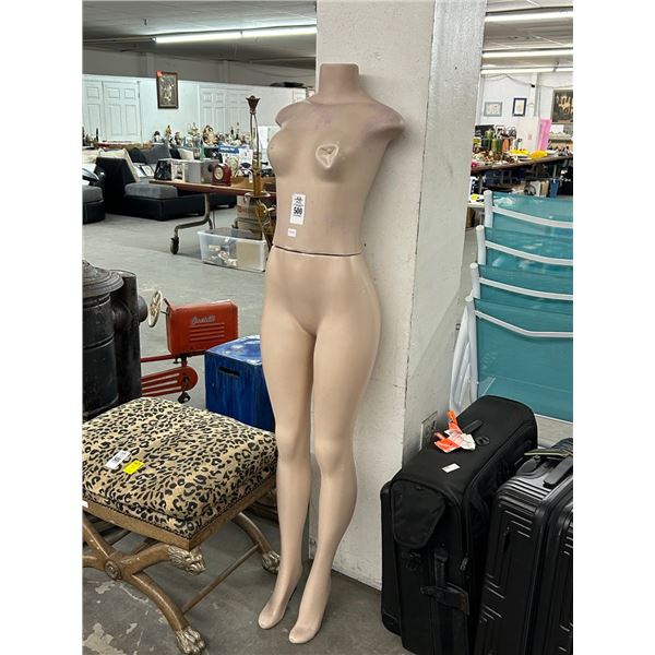 Mannequin w/Dented Breast