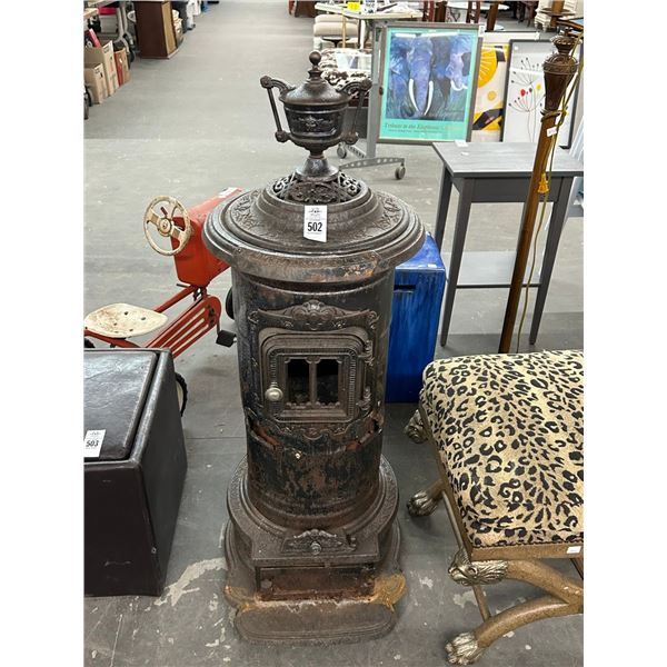 Clinton Vintage Cast Iron Stove