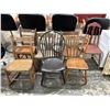 Image 1 : Asst. Antique Rockers/Side Chairs - 7