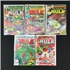 Image 1 : LOT OF 5 INCREDIBLE HULK COMICS (MARVEL COMICS)