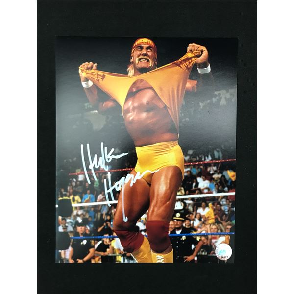 HULK HOGAN SIGNED 8X10 PHOTO KB AUTHENTICS COA