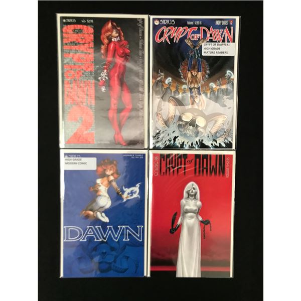 LOT OF 4 COMICS VARIOUS TITLES