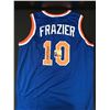 Image 1 : WALT FRAZIER SIGNED NEW YORK KNICKS JERSEY - ELITE AUTHENTICS COA