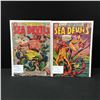 Image 1 : LOT OF 2 SEA DEVIL COMICS (DC COMICS)