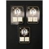 Image 1 : LOT OF 3 ABLERT EINSTEIN AUTHENTICS RELIC TRADING CARDS