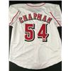 Image 1 : AROLDIS CHAMPAN SIGNED REDS JERSEY JSA COA