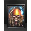 Image 1 : JOHNNY DEPP SIGNED 'PIRATES OF THE CARIBBEAN' FRAMED  12 X 16 (KB COA)