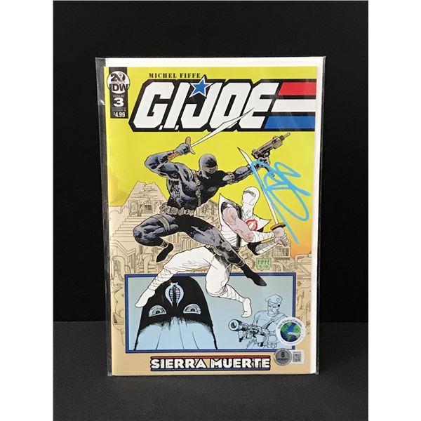 RAY PARK SIGNED G.I. JOE COMIC BECKETT AND WWOC COA
