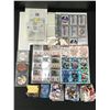 Image 1 : LARGE LOT OF PUCKS, TRADING CARDS AND BINDERS