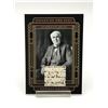 Image 1 : THOMAS EDISON PIECES OF THE PAST TRADING CARD WITH AUTHENTIC WORDS WRITTEN BY THOMAS EDISON