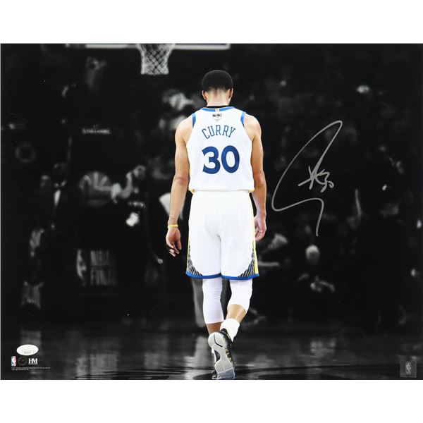 STEPHEN CURRY SIGNED 8X10 - JSA COA