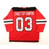 Image 1 : "Stanley Cup Champions" Jersey Signed by (17) Stevenson, Brodeur, Daneyko, ETC JSA COA