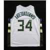 Image 1 : GIANNIS ANTETOKOUNMPO SIGNED MILWAUKEE BUCKS JERSEY - JSA COA