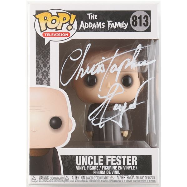 CHRISTOPHER LLOYD SIGNED UNCLE FESTER FUNKO POP - JSA COA