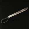 Image 1 : AEI LEHMAN SIGNED AND INSCRIBED JASON MACHETE WITH COA