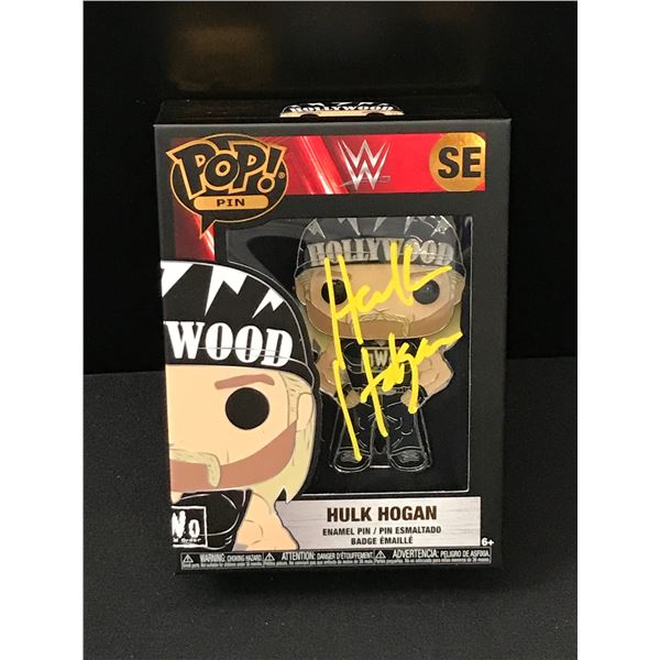 HULK HOGAN SIGNED POP! PIN WITH COA