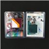 Image 1 : LOT OF 2 NFL PATCH AUTO CARDS