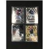Image 1 : LOT OF 4 LEAF 1:1 MLB STAR CARDS